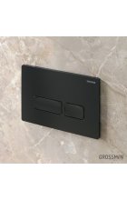 Клавиша смыва Grossman Pragma 700.K31.03.210.210 черный матовый