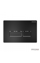 Клавиша смыва Grossman Pragma 700.K31.03.210.210 черный матовый Клавиша смыва Grossman Pragma 700.K31.03.210.210 черный матовый