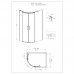 Душевой уголок Grossman Galaxy GR-4110 R