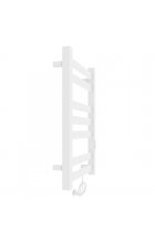 Полотенцесушитель Laris Гефест ЧК П7 500х800 электрический, белый муар, правый