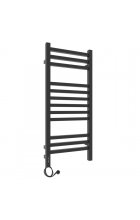 Полотенцесушитель Laris Астор ЧКЧ12 350х900 электрический, черный муар, левый