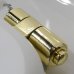 Унитаз напольный Magliezza Retro 7010-DO, на высокой трубе с цепочкой в цвете золото