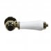 Унитаз напольный Magliezza Retro 7009-DO на средней трубе, с боковой ручкой, цвет золото