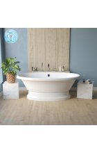 Ванна из литьевого мрамора Marmo Bagno Аззуро 180х90