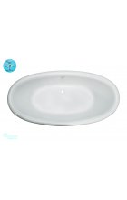 Ванна из литьевого мрамора Marmo Bagno Аззуро 180х90