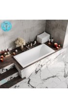 Ванна из литьевого мрамора Marmo Bagno Алесса 170х70