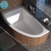 Ванна из литьевого мрамора Marmo Bagno Альба 170х110 L\R