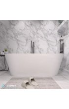 Ванна из литьевого мрамора Marmo Elite Альтара 167х82 отдельностоящая