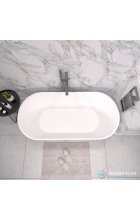 Ванна из литьевого мрамора Marmo Elite Альтара 167х82 отдельностоящая