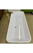 Ванна из литьевого мрамора Marmo Elite Квант 170х75 отдельностоящая