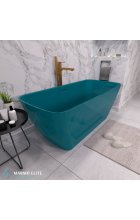 Ванна из литьевого мрамора Marmo Elite Квант 170х75 отдельностоящая