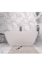 Ванна из литьевого мрамора Marmo Elite Квант 170х75 отдельностоящая