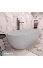 Ванна из литьевого мрамора Marmo Elite Монца 178х78 отдельностоящая
