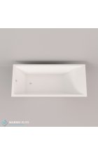 Ванна из литьевого мрамора Marmo Elite АВИНЬОН 170х70 прямоугольная