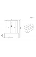 Душевая кабина Niagara Ultra NG-3150-01