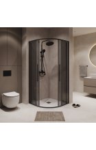 Душевой уголок Niagara Nova NG-2827-34BLACK Душевой уголок Niagara Nova NG-2827-34BLACK