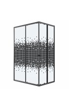 Душевой уголок Niagara Eco NG-1012-14QBLACK