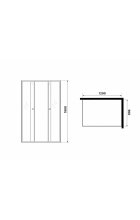 Душевой уголок Niagara Eco NG-1129-14QT