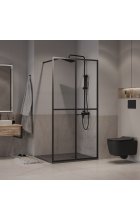 Душевая перегородка Niagara Nova NG-686-12BLACK 120х195
