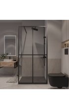 Душевая перегородка Niagara Nova NG-686-12BLACK 120х195