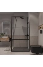 Душевая перегородка Niagara Nova NG-688-90BLACK 90х195