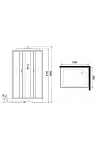 Душевая кабина Niagara NG-43285-14Q