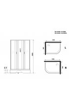 Душевая кабина Niagara NG-33294-14RBK