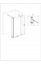 Душевая перегородка Niagara Nova NG-664-11 110х195