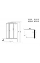 Душевая кабина Niagara NG-2510-14RP