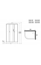 Душевая кабина Niagara NG-3512-14RF