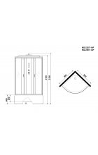 Душевая кабина Niagara NG-2307-14P