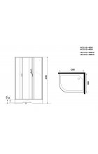 Душевая кабина Niagara NG-3312-14RBK