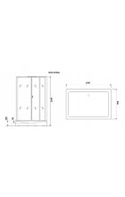 Душевая кабина Niagara Premium NG-6012-01QL