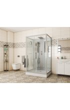 Душевая кабина Niagara Lux NG-7711WBK без крыши