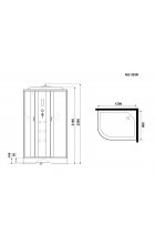 Душевая кабина Niagara NG-303-01 R/L 