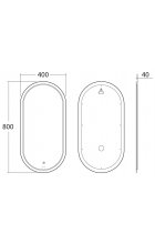 Зеркало с LED подсветкой OWL Langas OWLM200300 