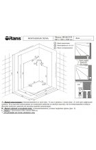 Душевая кабина Orans SR-86155 A L/R-ED