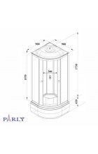 Душевая кабина Parly BETT921