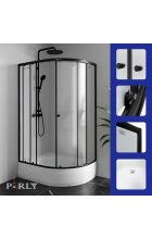 Душевой уголок Parly ZFM1201B L 