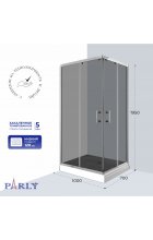 Душевой уголок Parly QZ81S N