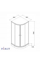 Душевой уголок Parly ZF911B