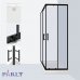 Душевой уголок Parly QZ81B N Душевой уголок Parly QZ81B N