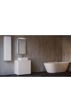 Тумба с раковиной RAVAL Pure 75 напольная белая