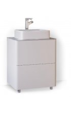 Тумба с раковиной RAVAL Pure 65 напольная белая