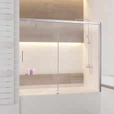 Шторка на ванну RGW SC-45 180х150 прозрачное стекло