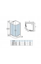 Душевая кабина WeltWasser WW500 WERRA XL 901