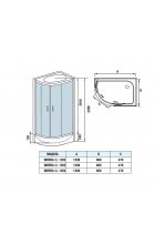 Душевая кабина WeltWasser WW500 WERRA XL 1202 R