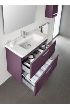 Тумба с раковиной Roca Gap 80 фиолетовый