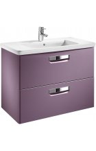 Тумба с раковиной Roca Gap 80 фиолетовый