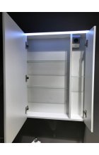 Зеркало-шкаф Roca Ronda 60 бетон, белый глянец